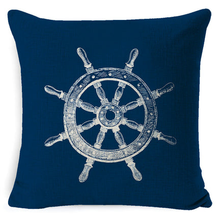 Throw Pillow Covers Sailboat Decorative Pillow Cases Cushion Covers for Sofa Bed Home Decor