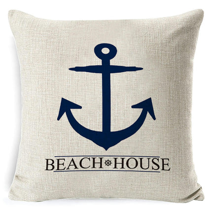 Throw Pillow Covers Sailboat Decorative Pillow Cases Cushion Covers for Sofa Bed Home Decor