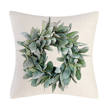 Throw Pillow Covers Plants and Flowers Decorative Pillow Cases Cushion Covers for Sofa Bed Home Decor