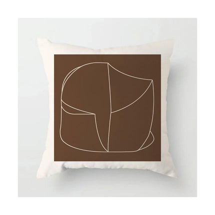 Abstract Art Throw Pillow Cover Square Pillow Covers Modern Farmhouse Decorative Pillowcases