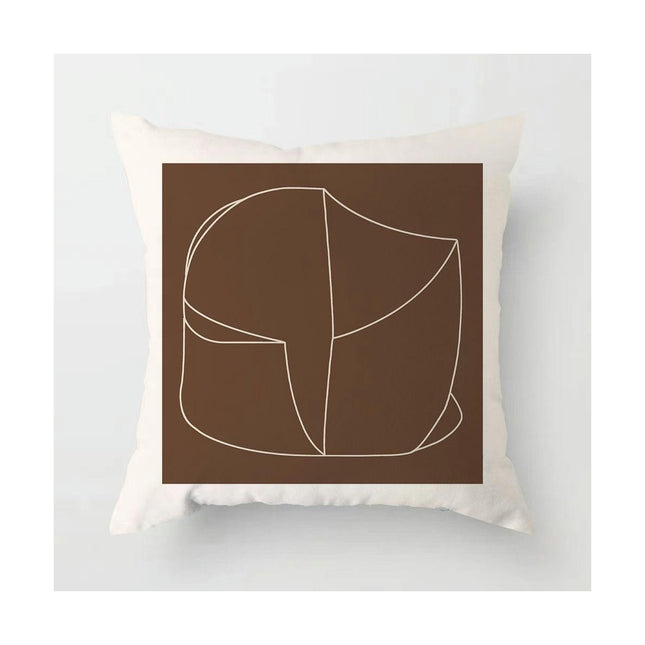 Abstract Art Throw Pillow Cover Square Pillow Covers Modern Farmhouse Decorative Pillowcases