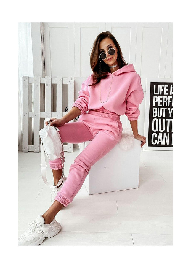 Women Hoodies Tracksuit Long Sleeve Sweatshirts Jogger Pant 2 Piece Outfits