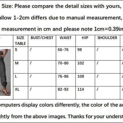 Jean Joggers for Women High Waisted Pull-On Elastic Waist Denim Cargo Pants