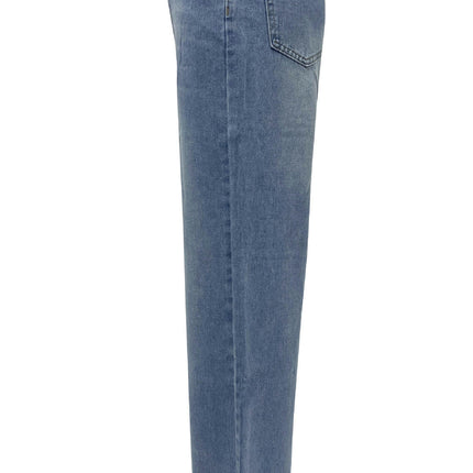 Straight Wide Leg Jeans for Women High Waisted Baggy Denim Pants