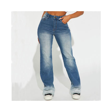 Bell Bottom Jeans for Women Stretch High Waisted Flared Denim Pants