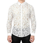 Lace shirt-white