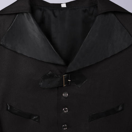 Mens Gothic Tailcoat Victorian Steampunk Vintage Coat Jacket Halloween Costume