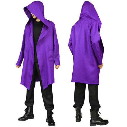 Adult Halloween Costumes Medieval Tunic Hoodie Robe Witch Witch Role Play Cloak