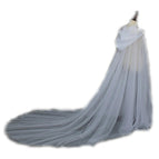 long cloak white