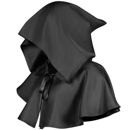 Medieval Hooded Hat Halloween Roleplay Hooded Cloak Witch Renaissance Cloak