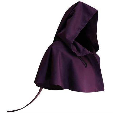 Medieval Hooded Hat Halloween Roleplay Hooded Cloak Witch Renaissance Cloak