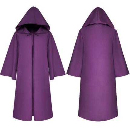 Medieval Head Length Cloak Halloween Roleplay Hooded Cloak Witch Renaissance Cloak 1