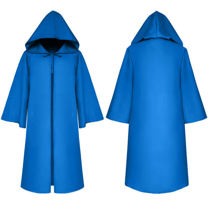 Medieval Head Length Cloak Halloween Roleplay Hooded Cloak Witch Renaissance Cloak 1