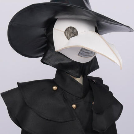 Men's Halloween Adult Medieval Steampunk Style Plague Doctor Costume