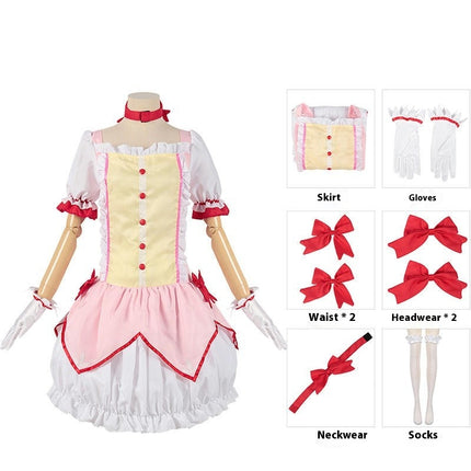 Halloween Magical Girl Cos Costume-Kagome Yuuka Anime Costume Fighting Costume