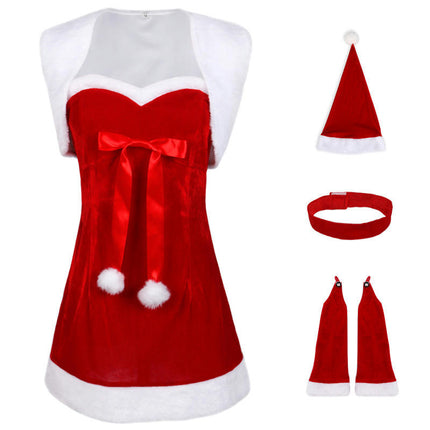 Women's Christmas Costume Party Evening Theme Christmas Dress Performance Costume