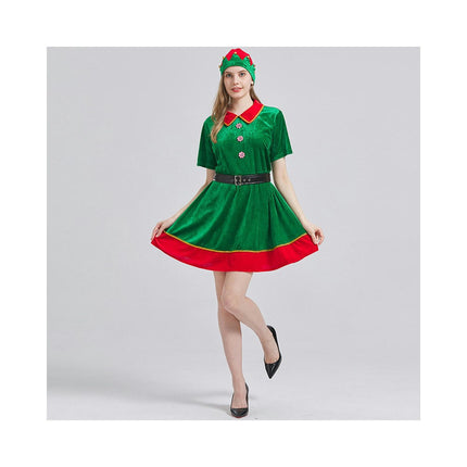 Women's Christmas Costume Party Evening Theme Christmas Dress Performance Costume