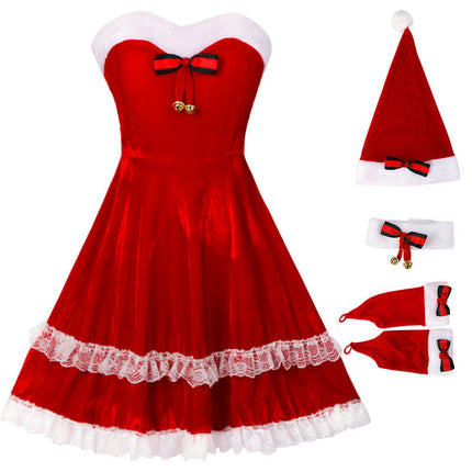 Women's Christmas Costume Party Evening Theme Christmas Dress Performance Costume