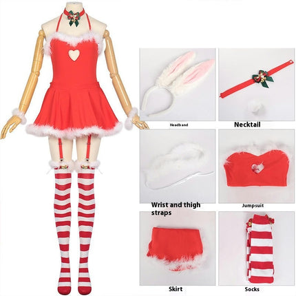 Women's Christmas Costume Party Evening Theme Christmas Dress Performance Costume