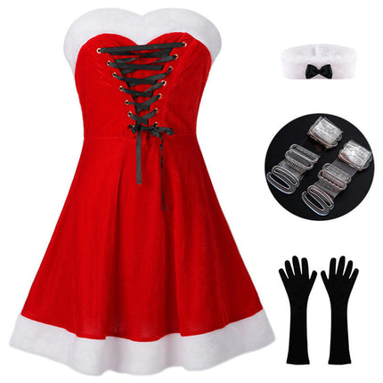 Women's Christmas Costume Party Evening Theme Christmas Dress Performance Costume