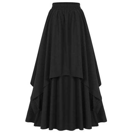 Women's Vintage Gothic Victorian Style Skirt Renaissance Skirt