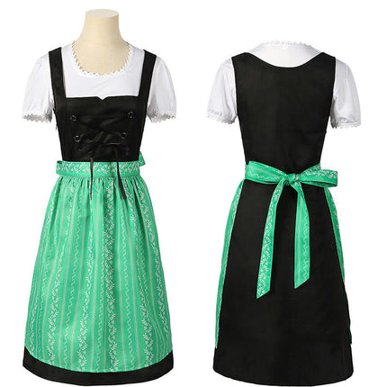 Halloween Costumes Maid Character Stage Performance Costumes Bavarian Traditional Oktoberfest Costumes