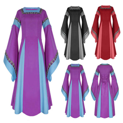 Renaissance Dress Women Plus Size Medieval Dress for Women Renaissance Costume