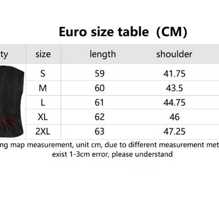 Men's Medieval Irregular Vest Vintage Tuxedo Rocker Vest Halloween Costume