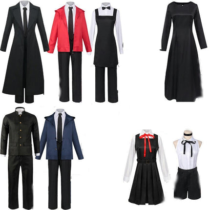 Anime Chainsaw Man Denji Makima Cosplay Outfit Costume Power Uniform Men Jacket Suit Set Halloween