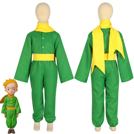 The Little Prince Cos Costume Suit Adult/Children Stage Performance Costume Tops Pants Scarf Belt Suit