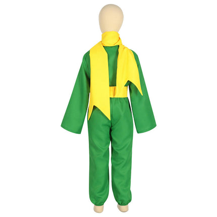 The Little Prince Cos Costume Suit Adult/Children Stage Performance Costume Tops Pants Scarf Belt Suit