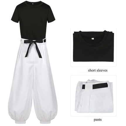 Men's Medieval Costume Culture Revival Short Sleeve Lamp Pet Pants Ethnic Viking Vintage Set