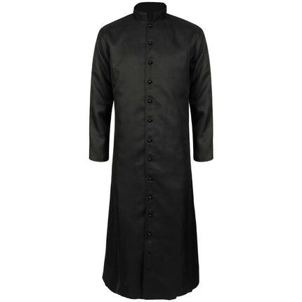 Halloween Priest Costume Godfather Cos Costume Medieval Priest Role Playing Cosplay Costumes