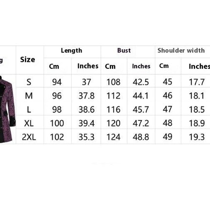 Men's Steampunk Vintage Long Tailcoat Jacket Gothic Victorian Coat Costume