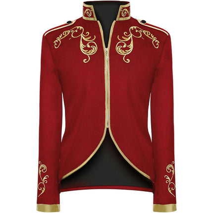 Boys Prince Jacket Drummer Parade Punk Officer Uniform Jacket Stage Performance Dresses