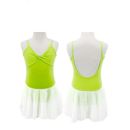 Toddler Ballet Leotard Dance Dress Camisole Ballet Dress for 2-12 years old