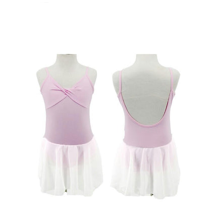 Toddler Ballet Leotard Dance Dress Camisole Ballet Dress for 2-12 years old