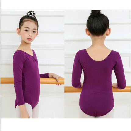 Long Sleeve Toddler Gymnastics Leotards, Ballet Dance Leotard Gymnastics for girls