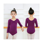 Purple-long sleeves