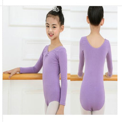 Long Sleeve Toddler Gymnastics Leotards, Ballet Dance Leotard Gymnastics for girls