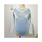 Light blue body suit