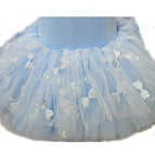 Light blue puff skirt