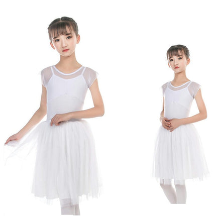 Ballet Leotards for Girls Toddler Leotard with Tutu Skirt Dance Tutu Dress Suitable for Little Big Kid