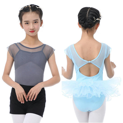 Ballet Leotards for Girls Toddler Leotard with Tutu Skirt Dance Tutu Dress Suitable for Little Big Kid