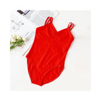 body suit-Big red