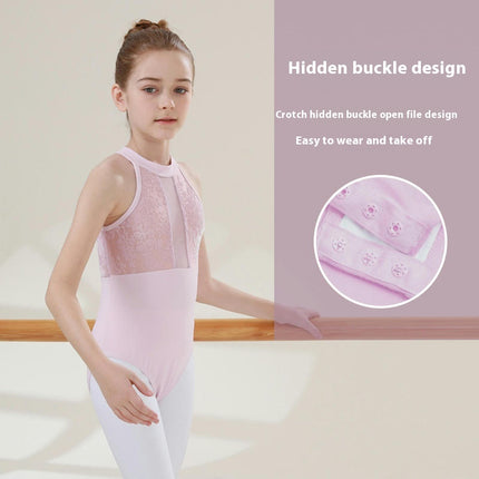 Girls Ballet Dance Dress Lace Short Sleeve Leotards with Removable Tutu Skirt Ballerina Outfit