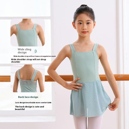 Dance Leotard for Girls Tank Design Ballet Leotards for Aged 3-15