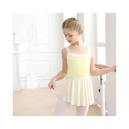 Suspender Grade Examination Dance Clothes Practice Clothes Children's Ballet Suspender Body Clothes