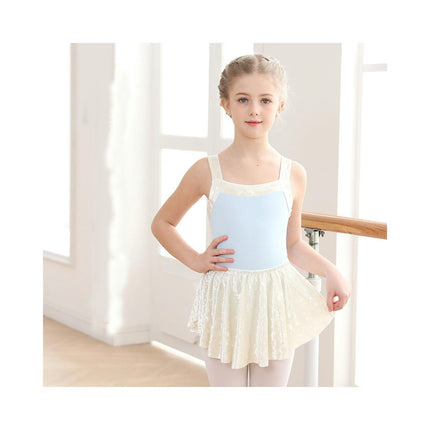 Suspender Grade Examination Dance Clothes Practice Clothes Children's Ballet Suspender Body Clothes