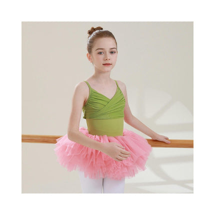 Toddler Ballet Leotards for Girls, Camisole Toddler Ballet Outfit for Studio Outdoor Daily Wear